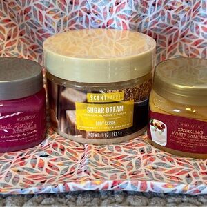 Scent Happy and The Spathecary Body Scrub TRIO